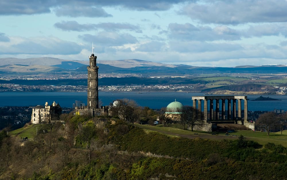 Výhled z Calton Hill
